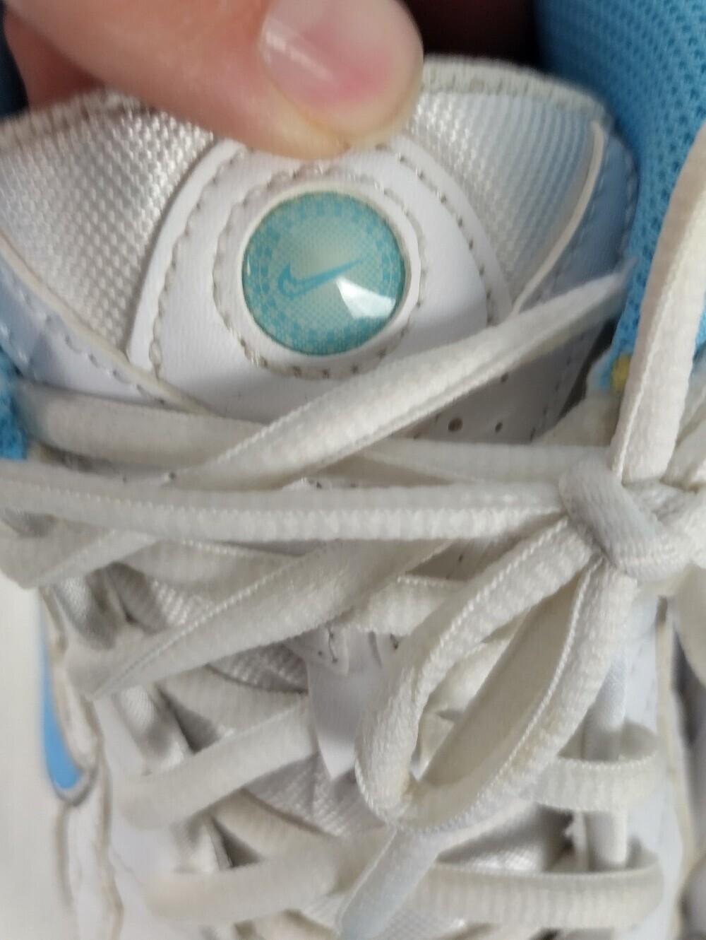 Nike Womens Size 8.5 T Lite VIII 386508-141 White Running Shoes Sneakers Workout - Picture 7 of 13